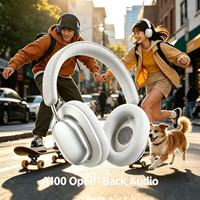 Casque audio supra-auriculaire à succès avec batterie 400 mAh, ANC, étanchéité IPX4, chipset JL, sans fil B.T.6.0 – Idéal pour DJ, sport et voyage