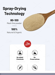 Groothandel Voedingsmiddelenkwaliteit 100% Zuiver Natuurlijk Hoogwaardig Wateroplosbaar Bananenpoeder Vacuüm verpakt Biologisch Plastic Verpakking - Product Image 3