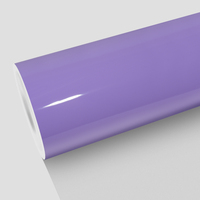 Autocollant sec de qualité supérieure cristal lavande violet Anti-jaunissement 7.5mil Ppf coloré PPF Film de protection de peinture TPU