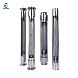 Rotamètre en acier inoxydable économique pour la surveillance du débit en génie environnemental, personnalisable OEM pour l'<span class=keywords><strong>air</strong></span>/le gaz/l'eau - Product Image 1