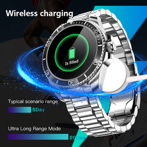 Montre connectée intelligente pour homme, écran AMOLED, affichage nocturne, chargeur sans fil IP68, NFC, sport, smartwatch - Product Image 6