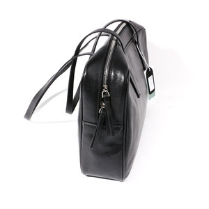 Bolso Tote de Cuero Vacuno con Cremallera, Bolso de Mano de Cuero Genuino y Algodón, Estilo Vintage de Moda para Mujer, Verano 2025, SHI <span class=keywords><strong>SHAN</strong></span> YUAN SSY-H1092 - Product Image 4