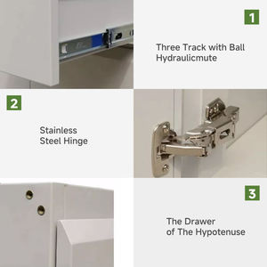 Ce Cấp Giấy Chứng Nhận Hiện Đại Modular Sinh Viên Đại Học Phòng Thí Nghiệm Bảng Trspa Phòng Thí Nghiệm Làm Việc Bảng Với Thép Ngăn Kéo Cho Các Trường Học Bệnh Viện Sử Dụng - Product Image 4