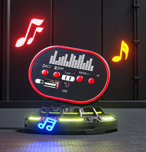 Voiture électrique pour enfants à quatre roues, véhicule tout-terrain à batterie avec lumières LED, fonction MP3, télécommande - Product Image 5