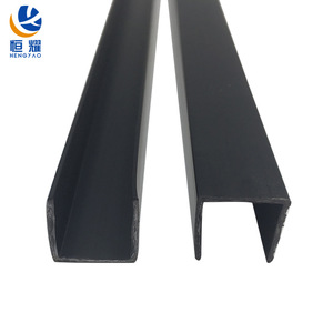 Profilé plastique en U Hengyao 12x13mm PVC rigide pour raccords en alliage d'aluminium - Product Image 3
