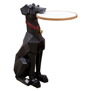 Escultura moderna de <span class=keywords><strong>Doberman</strong></span> Pinscher, artesanía de resina, decoración para muebles de sala de estar, adornos de lujo, decoración del hogar, regalos Stroge - Product Image 4