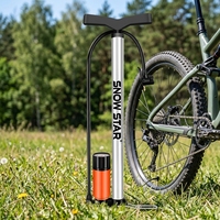 OEM Aluminum + ABS High-Pressure Hand Pump 130-160PSI Valve Adapter Electric Bike Inflator Bicycle Pump for Bicycles