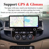 Autoradio Android 14 Penhui pour Toyota Fortuner 2005-2013, 16+512 Go, son cristallin, écran 12,3 pouces 4K, multimédia