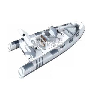 Bateau pneumatique rigide CE 12 places en tissu Hypalon avec coque en fibre de verre pour l'aviron - Product Image 3