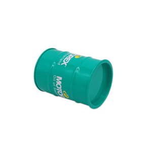 Custom logo Empty Coin Banks Tin Can Oil Barrel Style Metal Can with Coin Slot on Lid <strong>Cheap</strong> Price - Product Image 3