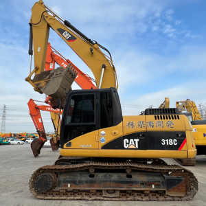 Excavatrice d'occasion CAT 318C Prix bas Excellentes performances Excavatrice d'occasion CAT à vendre - Product Image 1