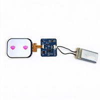 Modul Layar LED Terprogram untuk Konten Animasi Logo Kustom, Cocok untuk Robot Mainan, Peralatan Komersial, OEM, ODM