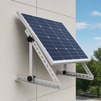 Supports de montage de panneaux solaires résidentiels personnalisés de petite taille, pièces découpées au laser et service de pliage