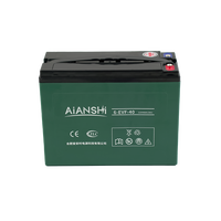 Batterie VRLA GEL 12V 40Ah 6-EVF-40 à décharge profonde pour transpalette électrique, voiturette de golf, équipement d'entrepôt - Nouvelle