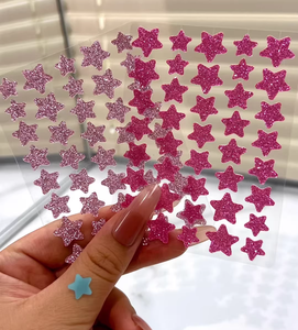 40 Parches Neutros Brillantes para Granos, Parches Hidrocoloides Faciales, Lindos Parches con Purpurina para Granos, Ideales para Conciertos y Fiestas - Product Image 3