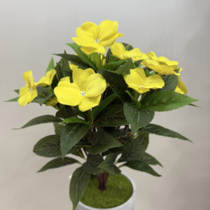 Flores Artificiales <span class=keywords><strong>de</strong></span> <span class=keywords><strong>Impatiens</strong></span> Resistentes a los Rayos UV, Impermeables, con Tacto Real, para Jardín, Patio, Balcón, Interiores, Exteriores, Decoración del Hogar y Bodas - Product Image 3