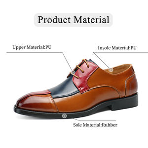 Zapatos de Cuero Genuino para Hombre, Zapatos de Vestir para Negocios y Bodas, de Piel Vacuna, con Diseño Calado, Transpirables, Suaves y Personalizables - Product Image 6