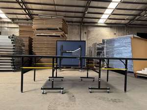 Table de tennis de table de sport pliable en aluminium composite de 6mm - Product Image 5