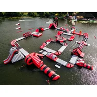 Parco acquatico galleggiante gonfiabile gigante del campo di avvio degli adulti all'aperto per intrattenimento di divertimento dell'acqua aperta dalla fabbrica gonfiabile della cina