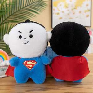 Costume Super Man de 25cm poupées de dessins animés fabricant de peluches personnalisées peluche non pelucheuse animaux en peluche jouets pour machine à griffes - Product Image 1