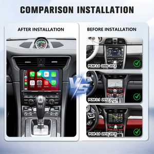 Boîtier décodeur sans fil CarPlay Android Auto pour Porsche 911 2006-2018, mise à niveau de l'interface Autolink Airplay, système Linux Viknav - Product Image 3