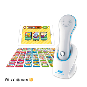 Stylo parlant en langue bilingue intelligente nourrissons tout-petits apprentissage précoce grâce à <span class=keywords><strong>des</strong></span> jeux de <span class=keywords><strong>chansons</strong></span> interactifs <span class=keywords><strong>avec</strong></span> APP et livres - Product Image 6