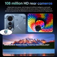 POVA7 PRO 16G+1TB Android 15 7.3 Inci Global 5G Ponsel Layar Besar Pengenal Wajah AI Kamera Belakang 108MP Penjualan Terlaris