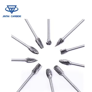 Single Double Cut Carbide Rotary Files Tungsten Carbide Rotary Burrs