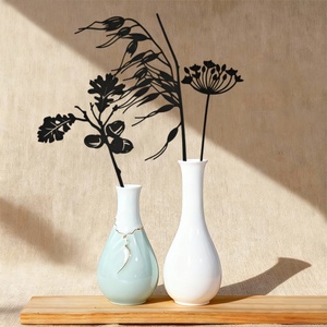 Metal Silhouette Modern Gardening Large Signs Unusual Flexible the Stake Polished Ornamental Animals Accessories Rectangle <b>Bee</b> F - Product Image 3