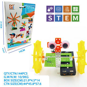 Kit gagang Robot untuk anak-anak, mainan edukasi <span class=keywords><strong>STEM</strong></span> Robot batang untuk anak-anak - Product Image 1