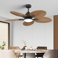 Nouveau Ventilateur de Plafond LED Décoratif Moderne de 52 Pouces 2026 avec Télécommande, Haut-parleur Bluetooth et Lumières – Fabriqué en Chine
