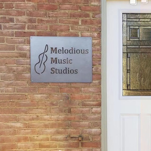 Grande LOGO aziendale personalizzato in metallo con segni di <span class=keywords><strong>taglio</strong></span> <span class=keywords><strong>LASER</strong></span> segno di affari in metallo per esterni segni grafici personalizzati commerciali - Product Image 5