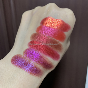 Tableau complet des couleurs DIY Multichrome Duochrome Glitter Matte Shimmer Metallic Eyeshadow Palette d'ombres à paupières MAGNETIC personnalisée - Product Image 1