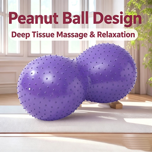 Pelota de Yoga en Forma de Cacahuete, Antiexplosión, de PVC, para Masajes, Ejercicios de Equilibrio, Pilates, Entrenamiento del Core y Embarazo - Product Image 5