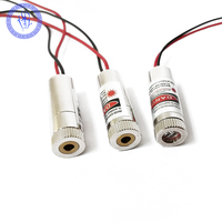 Module de diodes croisées Laser rouge industriel, 2 pièces, 650nm 660nm 5mW