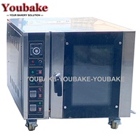 Horno de Convección para Panadería Comercial Máquina para Hacer Pan Horno de Vapor Eléctrico o a Gas para Hornear Pasteles