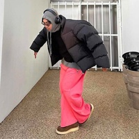 Veste d'hiver matelassée de haute qualité pour l'extérieur, veste matelassée personnalisée pour hommes, taille plus, manteau épais pour hommes