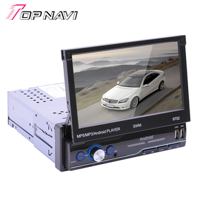Phổ xe DVD <span class=keywords><strong>Player</strong></span> 7 inch có thể thu vào màn hình cảm ứng đa phương tiện MP5 BT USB FM âm thanh 1 DIN Android đài phát thanh xe - Product Image 3