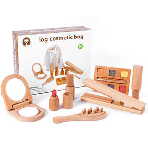 Boîte à outils en bois à faire soi-même, trousse de jeu de médecin, ensemble de jeu Montessori, cadeaux éducatifs précoces pour les garçons et les filles - Product Image 1