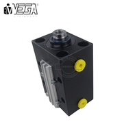 Cylindre hydraulique fin de série VEGA CE, cylindre compact à double effet pour machines de moulage, plusieurs diamètres de trou