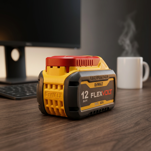 สำหรับแบตเตอรี่ DEWALT DCB612 12.0Ah FLEXVOLT 20V/60V MAX <span class=keywords><strong>21700</strong></span> เซลล์ พร้อมไฟ LED แสดงสถานะแบตเตอรี่ - Product Image 6