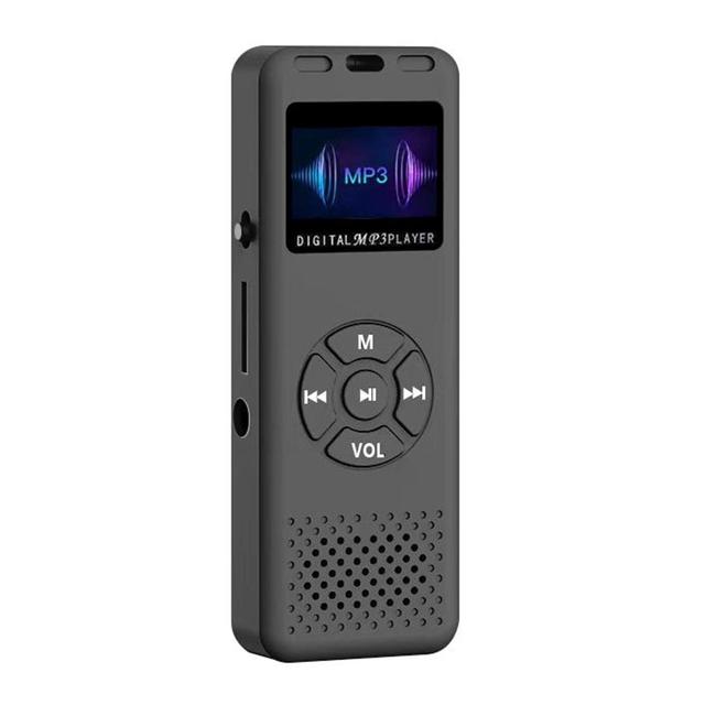 Digital Audio/Sound/Voice Recorder Mini MP3 Player Voice Recorder FM Radio Hifi Sound Portable MP3 up to 64GB High Capacity
