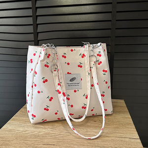 SH0197 2025 nouveau léopard imprimé noir/bleu/blanc/ouvert résistant à l'eau doublure en Polyester grande capacité sac fourre-tout pour femmes - Product Image 4