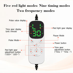 足底筋膜炎は、足の痛みを完全にカバーする赤外線足の赤い光療法足を和らげます - Product Image 5