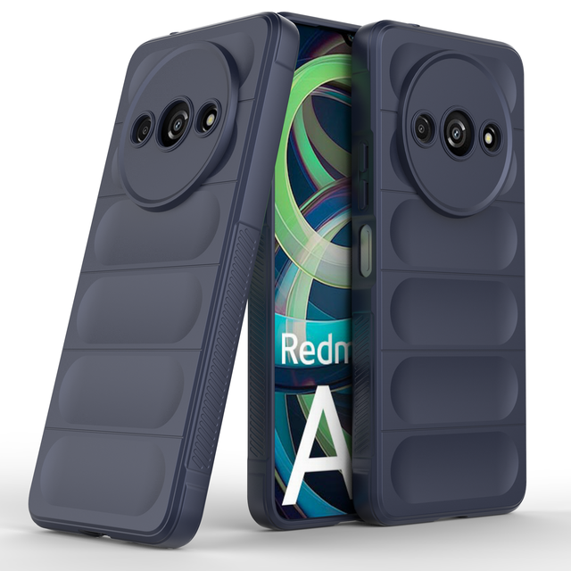 Slim Soft Silicone Case Shell Supporting Wireless Charging Protective Back Cover Silicone Phone Case for Xiaomi Redmi A3 4G