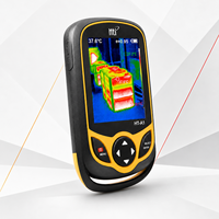 Caméra thermique portable HTI HT-A1 640x480 Fusion -4~572F pour inspection HVAC et bâtiment, écran LCD 3.2, batterie 1800mAh, sortie d'usine
