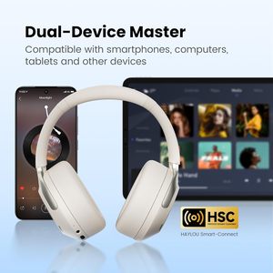 หูฟัง HAYLOU S40 แบบครอบหู เวลาเล่น 90 ชั่วโมง ตัดเสียงรบกวน 50dB ความหน่วงต่ำพิเศษ สำหรับเล่นเกม เดินทาง ทำงาน - Product Image 3