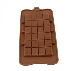 Molde de silicona con orificios para barras de chocolate, moldes para bloques/placas de chocolate, molde para barras de chocolate con forma de hoja de marihuana - Product Image 6