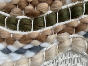 Suspension murale en <span class=keywords><strong>macramé</strong></span> en coton tissé Art Déco pour la décoration d'hôtel et d'anniversaire de mariage - Product Image 4