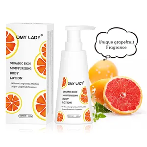 new arrival for 2022 summer grapefruit fragrance lotion for dark skin body care whitening